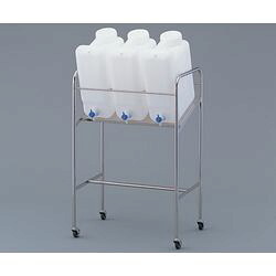 アズワン ヘンペイ活栓付瓶用傾斜スタンド 搭載ボトル:20L×3個 (1個)(20THS) 取り寄せ商品|コンプモト 店
