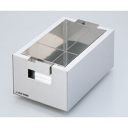 アズワン ステンレス水槽　角型　10L 取手付き (1個)(SKOB-01) 取り寄せ商品
