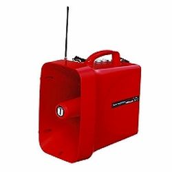 ユニペックス 防滴スーパーワイヤレスメガホン サイレン付 レッド TWB-300S 取り寄せ商品|コンプモト 店