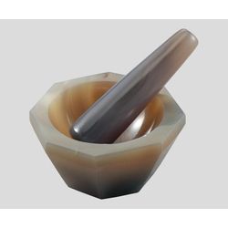 アズワン メノー乳鉢(深型)　φ50×φ60×18mm　乳棒付き (1個)(4571110726341) 取り寄せ商品