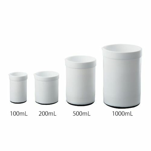 PTFEビーカー（耐熱・目安線付き）　100mL (1個)(100-HB) 取り寄せ商品