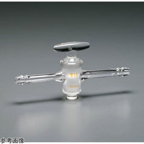 アズワン 二方コック（ゴム止タイプ）15/35 φ10mmCL0460-03-10(4-4589-03) 取り寄せ商品｜コンプモト　店