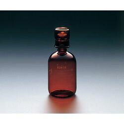保存容器　茶色透明摺　100mL (1本)(CL0711-05-11) 取り寄せ商品