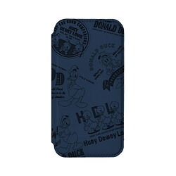 PGA ピージーエー iPhone 16 Pro用 ガラスフリップケース(PG-D24BGF02DND) 取り寄せ商品