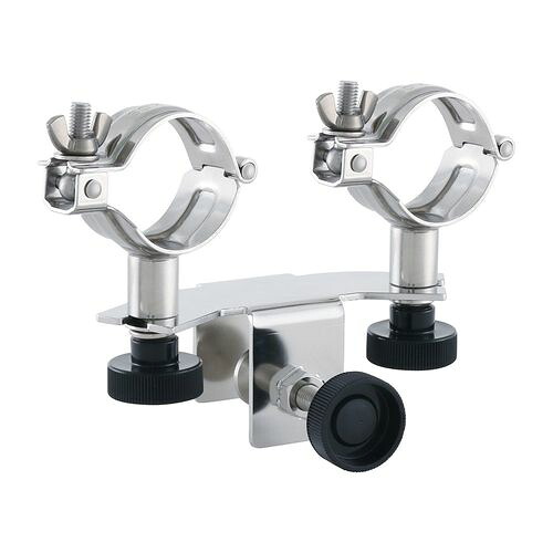 MONOVATE（旧：日東金属工業） ホースブラケット ダブル φ50.8mm (1個)(4-4313-05) 取り寄せ商品