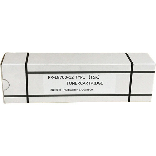 トナーカートリッジ PR-L8700-12 汎用品 1個(4571262042306 x1) 取り寄せ商品