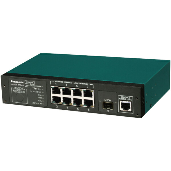 パナソニックEWネットワークス PN28080i Switch-M8eGi 取り寄せ商品
