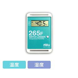 藤田電機製作所 サンプル別個別温度管理ロガー　温湿度タイプ　緑 (1個)(KT-265F/G) 取り寄せ商品｜コンプモト　店