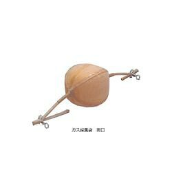 ガス採集袋(天然ゴム製)　3L　両口 (1枚)(4573316791208) 取り寄せ商品