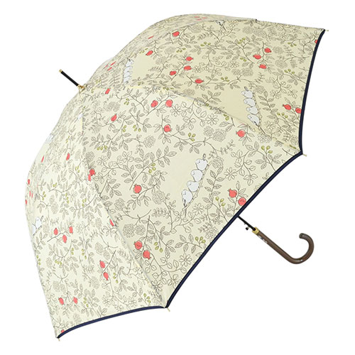 楽天市場】☆三国 MKN 60cm耐風ジャンプ傘 ザクロとシマエナガ オフ