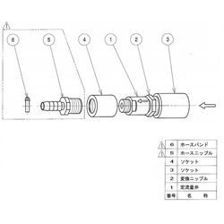 アズワン イオン交換エレメント式純水装置用定流量弁 (1個)(4580110237047) 目安在庫\u003d△