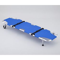 折りたたみ担架 547×1850×230mm 5.8kg (1台)(YDC-1A1) 取り寄せ商品
