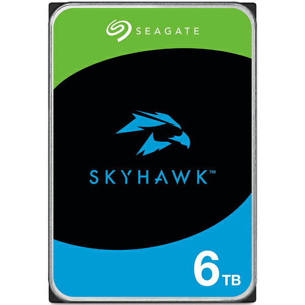Seagate Seagate SkyHawk 3.5 6TB 内蔵HDD (CMR) メーカー3年保証 256MB ネットワー(ST6000VX009) 目安在庫\u003d○
