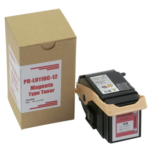 トナーカートリッジ PR-L9110C-12 汎用品 マゼンタ 1個(PR-L9110C-12ﾊﾝﾖｳﾋﾝ) 取り寄せ商品