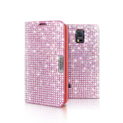 Ｄｒｅａｍｐｌｕｓ Galaxy S5 Persian Leather Diary ピンク(DP3680GS5) 取り寄せ商品