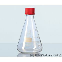 SCHOTT/DURAN ネジ口三角フラスコ（PBTキャップ（GL32）） 1000mL 218035457 (1個) 取り寄せ商品｜コンプモト　店