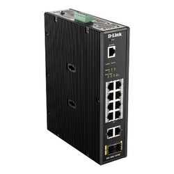 ディーリンクジャパン DIS-200G-12PSW 産業用L2スマートスイッチ、PoE+対応(DIS-200G-12PSW/A2) 取り寄せ商品