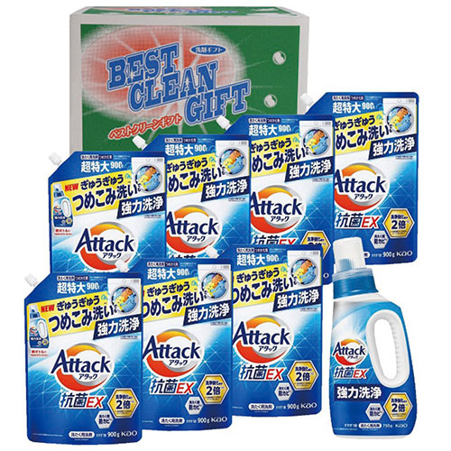 楽天市場】アタックNeo 抗菌EX Wパワーギフト 本体 400g (1本