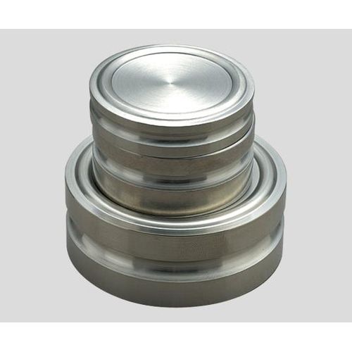 新光電子（ViBRA） 円盤分銅 F1DS-2KA 2kg (1個)(2-485-04) 取り寄せ商品