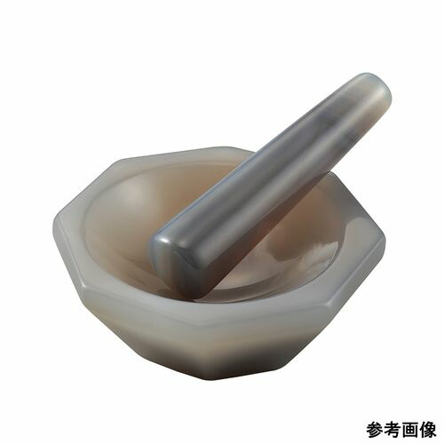 アズワン メノー乳鉢(浅型)φ120×φ150×40mm 乳棒付き (1個)(2-887-15) 取り寄せ商品|コンプモト 店