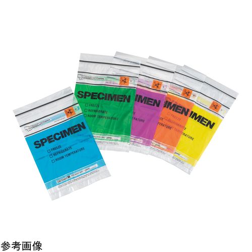 Minigrip 検体輸送ﾊﾞｯｸﾞ・ｶﾗｰｺｰﾄﾞ MGTZ69PUR 1000枚入 (1箱(1000枚入り))(4-5041-03) 取り寄せ商品｜コンプモト　店