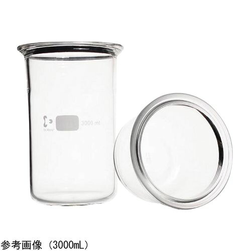 SCHOTT/DURAN セパラブルフラスコ 皿型平底 3000mL (1本)(4-4442-03) 取り寄せ商品｜コンプモト　店