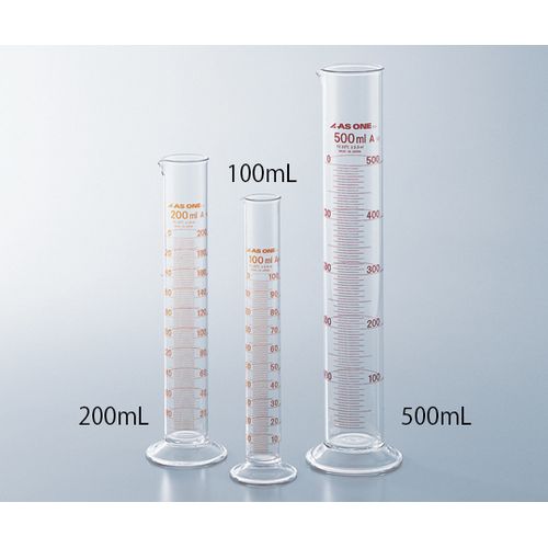 メスシリンダー 1000mL JCSS校正証明書付 (1個)(1-8561-11-24) 取り寄せ商品