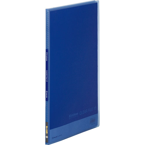 キングジム KING JIM 【30個セット】 キングジム クリアーファイル A4 10P コバルトブルー(KJ-186TSPH-CBX30) 取り寄せ商品