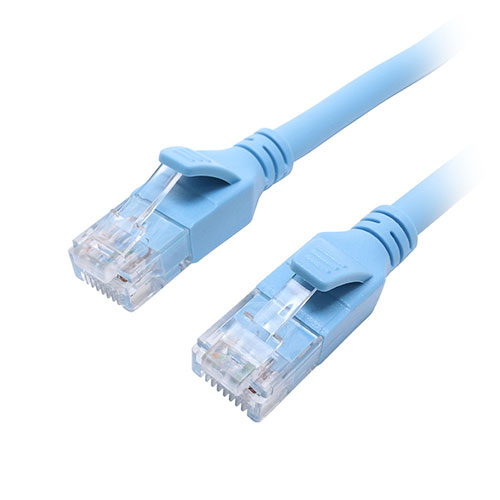 ミヨシ 【5個セット】 CAT.6A LANケーブル スタンダード ブルー 5m(C6A-05BLX5) 取り寄せ商品