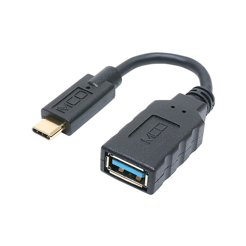 ミヨシ 【5個セット】 USB Type-CtoA変換ケーブル 5cm(USA-10G2C/SSX5) 取り寄せ商品