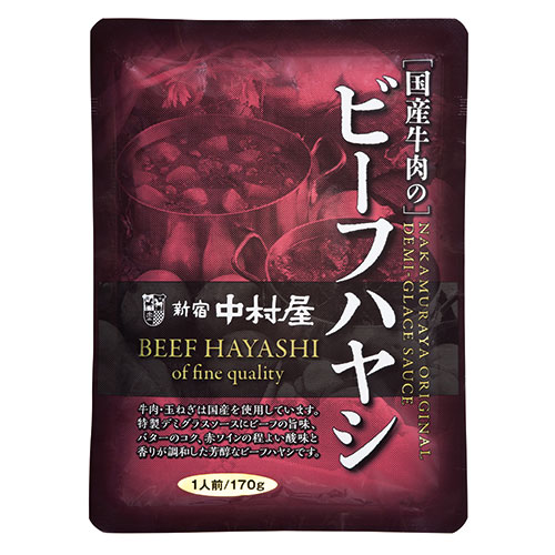 新宿中村屋 【40セット】 新宿中村屋 国産牛肉のビーフハヤシ(AZB9363X40) 取り寄せ商品