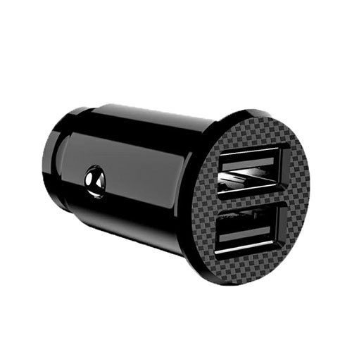 Libra 【5個セット】 USB2ポート コンパクトカーチャージャー 4.8A出力 車載用DC(LBR-AD2CAR48CPX5) 取り寄せ商品