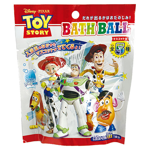 ノルコーポレーション 【1ケース(24個入)】 バスボール 発泡タイプの入浴剤 Disney トイストーリ(DIS9901X24) 取り寄せ商品｜コンプモト　店 9,240円