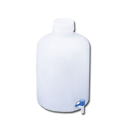 ニッコー・ハンセン レバーコック付瓶 広口丸型 50L 1個 (1本)(1036-08) 取り寄せ商品