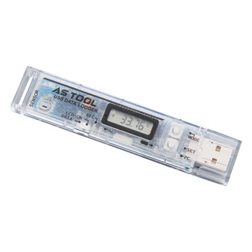 アズワン 温湿度データロガー　(USB直結タイプ) (1台)(RX-350THP) 目安在庫\u003d△