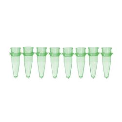 Bio Plas PCRチューブ 8連0.2mL 緑 125本入 5010-5 (1袋(125本入り)) 取り寄せ商品｜コンプモト　店