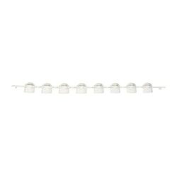 Bio Plas PCRチューブ 8連0.2mL用キャップ 300本入 5030-1 (1袋(300本入り)) 取り寄せ商品｜コンプモト　店