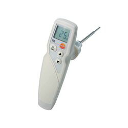 テストー（Testo） T字型中心温度計（本体+中心温度計センサー100mm） 校正証明書付 105（本体(4589638258497) 取り寄せ商品｜コンプモト　店