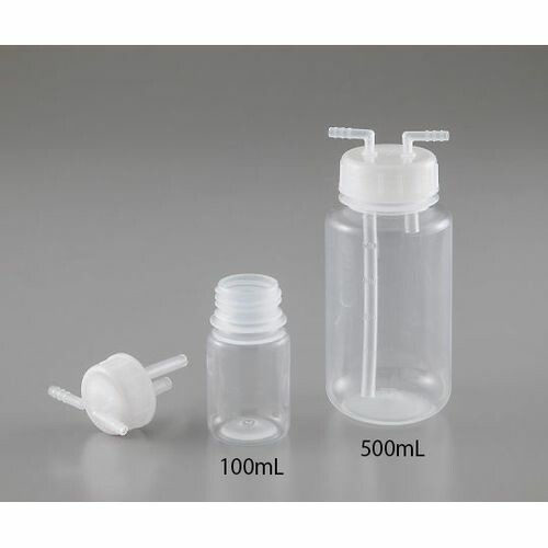 アズワン ガス洗浄瓶（PP製）　1000mL (1個) 目安在庫\u003d○