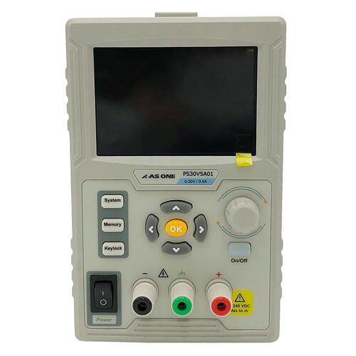 アズワン 直流安定化電源　0～30V/0～5A (1個)(PS30V5A01) 取り寄せ商品｜コンプモト　店