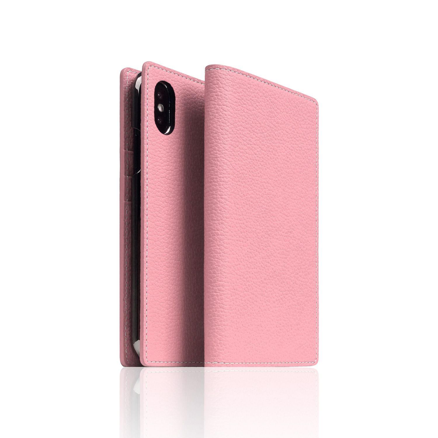 SLG Design iPhone XS / X Full Grain Leather Case Light Rose(SD13659i58) 仕入先在庫品