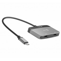 Ｊ５　ＣＲＥＡＴＥ USB-C to HDMI(シングル8K) デュアルディスプレイアダプタ(JCA465) 取り寄せ商品 8,377円