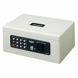 コクヨ KOKUYO CB-T11M　手提げ金庫(テンキー付き) A4 ライトグレー 目安在庫=○｜コンプモト　店