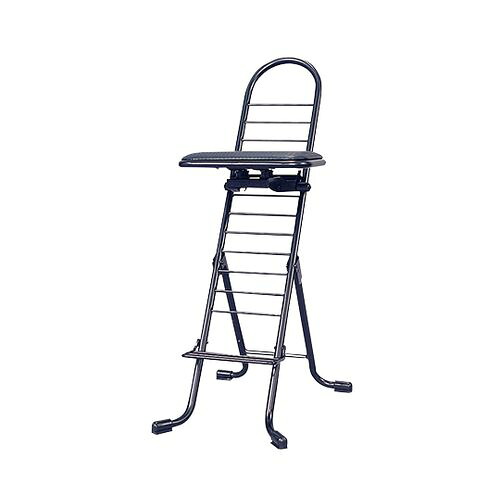 プロワークチェアー 黒 590×420×930mm (1台)(PW-600S) 取り寄せ商品|コンプモト 店