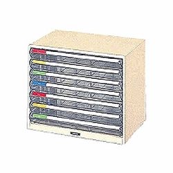 レターケース　410&times;295&times;340mm (1台)(B4-W7P) 取り寄せ商品｜コンプモト　店