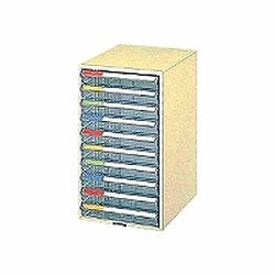 レターケース　258&times;351&times;452mm (1台)(LC-10P) 取り寄せ商品｜コンプモト　店