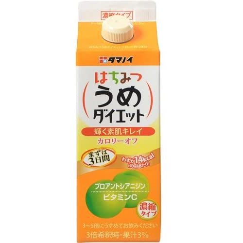 タマノイ酢 タマノイ酢はちみつ梅ダイエット濃縮５００（12個）(4902087156587 x12) 取り寄せ商品