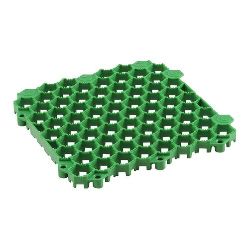 ワタナベ工業 抗菌システムスノコ ハードタイプ グリーン (1枚)(4-3612-01) 目安在庫\u003d△