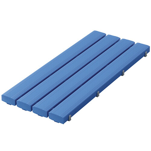 テラモト 抗菌安全スノコ 900×400mm 青 1台(MR-910-011-3) 取り寄せ商品