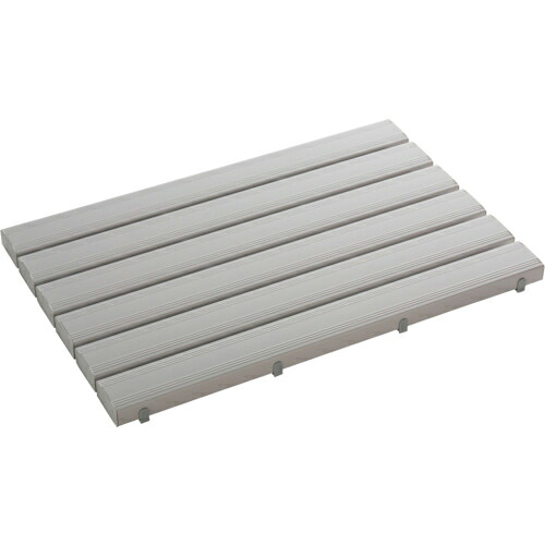 テラモト 抗菌安全スノコ(完成品) 600×1800mm 灰 1枚(MR-093-345-6) 目安在庫=○|コンプモト 店